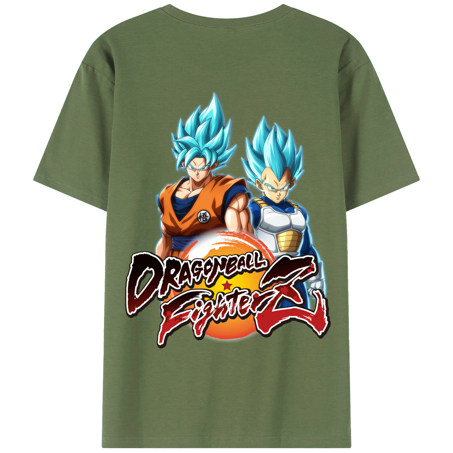 （画像用） ドラゴンボール DRAGON BALL 綿100％ メンズ半袖Tシャツ（バックプリント） 通気性